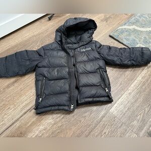 Marmot boys size XS/S winter jacket with hood. Like new
